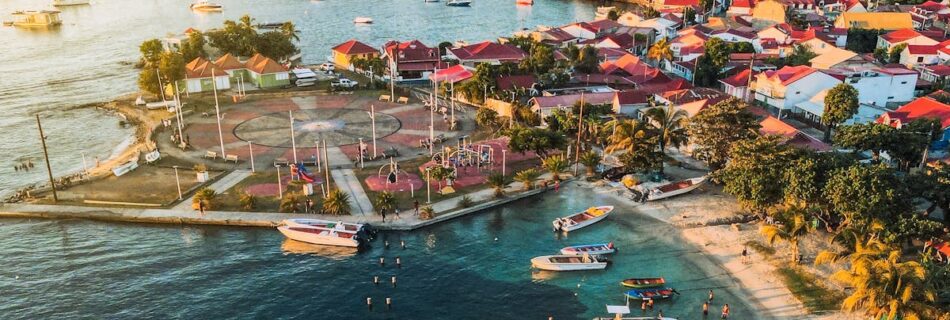 Aerial View of Boats on Sea